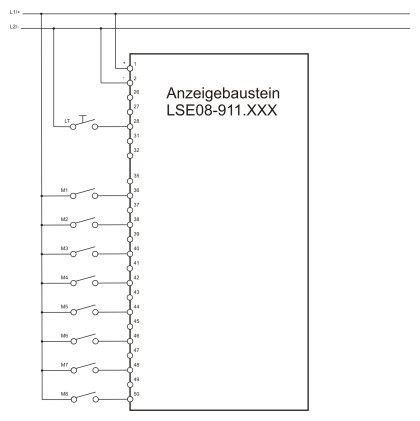 Schema LSE Anzeigebaustein