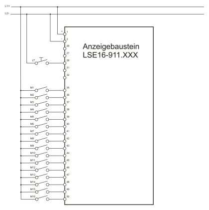 Schema LSE Anzeigebaustein