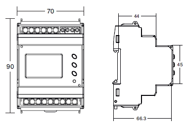 Massbild MFM384-R-C