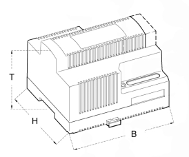 Massbild Transformator EcoPower PSA