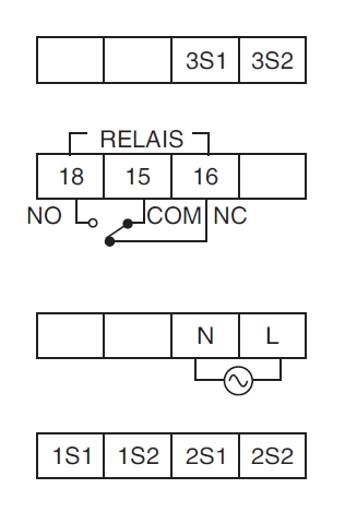 Stromüberwachungsrelais Selec 900CPR-3-1-BL-230V-CE