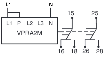 Anschlussschema VPRA2M